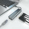 Aisens ASUC-5P011-GR - USB 3.2 Gen 1 Hub - 2x USB-A 5Gb/s 1x USB-C 5Gb/s 1Gbps Ethernet - Grijs