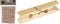 Wasknijper Bamboe Set 60 Stuks