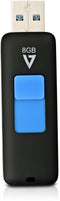 V7 USB 3.0 Flash Drive - 8GB - Inklapbaar - Zwart
