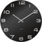 Karlsson Vintage - Wandklok - Retro design - Zwart Ø35cm