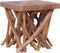 vidaXL - Salontafel - takken - 40x40x40 - cm - gemengd - gerecycled - hout