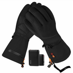 Saaf Verwarmde Handschoenen 2.0 - Verwarmde handschoenen - Gelijkmatige warmteverdeling - Zwart - Maat XL