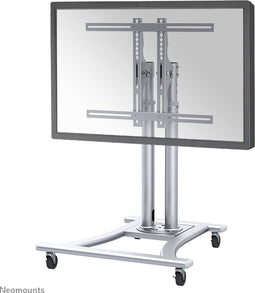 Neomounts PLASMA-M1200 - Verrijdbare vloerstandaard - Geschikt voor schermen t/m 70" - Zilver