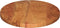 vidaXL - Tafelblad - ovaal - 140x50x2,5 - cm - massief - acaciahout