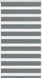 vidaXL - Zebra - rolgordijn - 75x150 - cm - stofbreedte - 70,9 - cm - donkergrijs