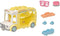 Sylvanian Families 5744 - Regenboogbabybus - Driedekker kinderdagverblijfbus - Geel