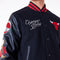 New Era - Chicago Bulls - NBA Patch Black and Red Varsity Jacket
