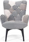Beliani VEJLE - Chesterfield fauteuil - Multicolor - Kunststof