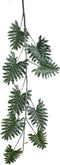 PTMD Kunsttak Philodendron - 140x52x181 cm - Plastic - Groen
