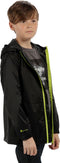 Regatta - Kids Pack It III Opvouwbaar Kinder Regenjack - Zwart - Maat 164