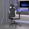 vidaXL - Gamestoel - kunstleer - zwart - en - wit