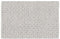 Tapijt Wit Grijs 70 % katoen 30 % Polyester 120 x 180 cm