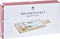 Set voor voorgerechtjes DKD Home Decor Wit Groen Bamboe Keramiek (21,5 x 11,8 x 1,5 cm)