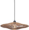 GOOD&MOJO Hanglamp Zanzibar - Rotan - Ø40x12cm - Modern - Hanglampen Eetkamer, Slaapkamer, Woonkamer