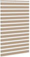 vidaXL - Zebra - Blind - 150x230 - cm - stofbreedte - 145,9 - cm - polyester - zandbruin
