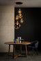 Lucide JULIUS - Hanglamp - 5xE27 - Dimbaar - Fumé