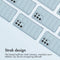 iMoshion Hoesje Geschikt voor Samsung Galaxy S22 Ultra Hoesje Siliconen - iMoshion EasyGrip Backcover - Lichtblauw