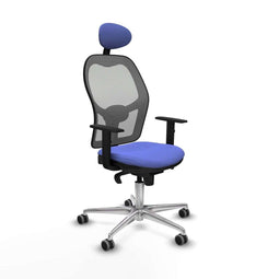 Jorquera Piqueras y Crespo 1D086G1 - Bureaustoel - Hoofdsteun - Licht Blauw
