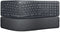 Logitech Ergo K860 - Toetsenbord - RF-draadloos + Bluetooth - Grafiet