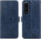 iMoshion Hoesje Geschikt voor Sony Xperia 1 III Hoesje Met Pasjeshouder - iMoshion Luxe Bookcase - Donkerblauw