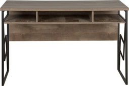 FORRES - Bureau - Donkere houtkleur - Spaanplaat