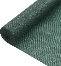vidaXL - Privacynet - 75 - g/m² - 1x50 - m - HDPE - groen