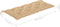 vidaXL - Tuinbankkussen - 120x50x7 - cm - oxford - stof - beige