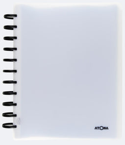 Atoma showalbum, voor ft A4, uit PP, met 100 tassen, geassorteerde kleuren 4 stuks