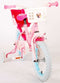 Volare Disney Princess - Kinderfiets - 14 inch - Handrem en zijwieltjes - Roze