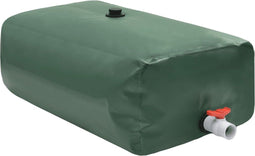 vidaXL - Watertank - met - kraan - opvouwbaar - 1500 - L - PVC