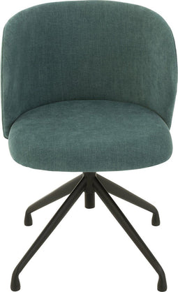 J-Line stoel Turn/Up/Down - textiel - watergroen