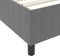 vidaXL - Boxspringbed - Lichtgrijs - 140x200 - cm - Corduroy - Stof
