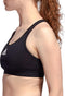 adidas Don't Rest Alphaskin - Sportbeha - Medium ondersteuning - Zwart - Maat L