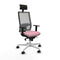 Bureaustoel met hoofdsteun Piqueras y Crespo 1D026N1 Roze