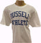 Russell Athletics Heren T-Shirt - Wit/Kobalt - Maat XXL