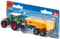 Siku Fendt tractor met Krampe kiepwagen speelgoedtractor metaal/kunststof groen/geel afneembare cabine kiepbak aanhanger met rubberen lichtlopende wielen trekhaak