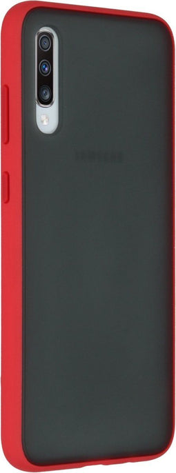 iMoshion Hoesje Geschikt voor Samsung Galaxy A70 Hoesje - iMoshion Frosted Backcover - Rood