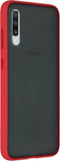 iMoshion Hoesje Geschikt voor Samsung Galaxy A70 Hoesje - iMoshion Frosted Backcover - Rood