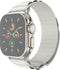 imoshion Nylon Alpine bandje - Geschikt voor Apple Watch 1, 2, 3, 4, 5, 6, 7, 8, 9, 10 (42 mm), SE - 38/40/41 mm - Wit - One Size