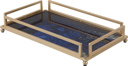 Beliani PRIVAS - Dienblad - Goud - Metaal