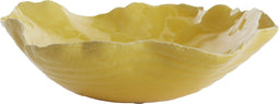 Light&living Schaal 34x31x11 cm BANDA keramiek geel
