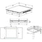 BEKO HII64401MT - Inductie kookplaat - 7200 W - Druktoetsen