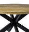 D - Livingfurn - Ronde Eetkamertafel - Mango Hout - 130 cm - Bruin