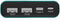 RealPower PB-15000C - Powerbank - 15000 mAh - Zwart Groen