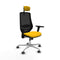 Bureaustoel Piqueras y Crespo D086G2W Geel