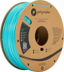 Polymaker PE01010 PolyLite Filament ABS kunststof Geurarm 1.75 mm 1000 g Turquoise 1 stuk(s)