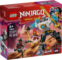 LEGO NINJAGO Zane's strijdmecha - 71827 - 3 minifiguren - 92 onderdelen
