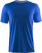 Craft Mind SS Tee - Hardloop T-shirt - Lichtgewicht met mesh panelen - Blauw (M)