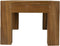 Salontafel tuin - 80x40x30 - Naturel - Teak