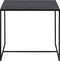 Atmooz - Bijzettafel Conner S - Vierkant - Binnen - Interieur - Zwart - Hoogte 40cm - Metaal